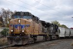 Sand train cruises west approaching Central